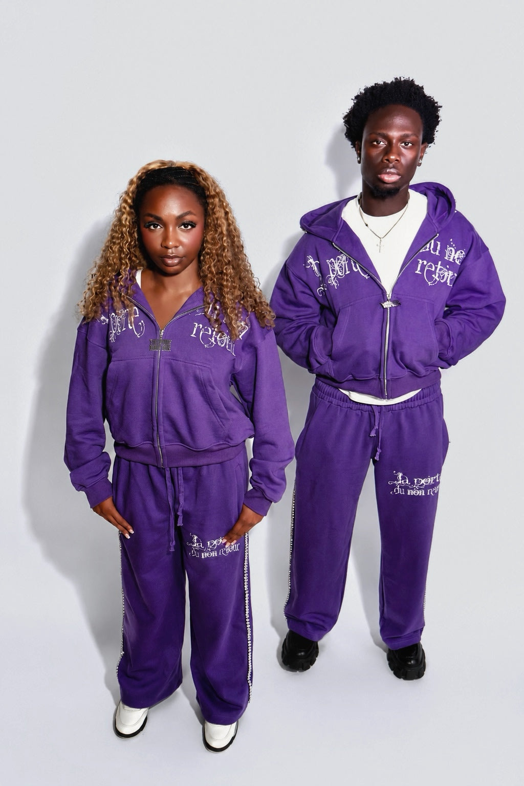 Purple Sweatsuit 𝓛'𝓗é𝓻𝓲𝓽𝓪𝓰𝓮 𝓡𝓸𝔂𝓪𝓵